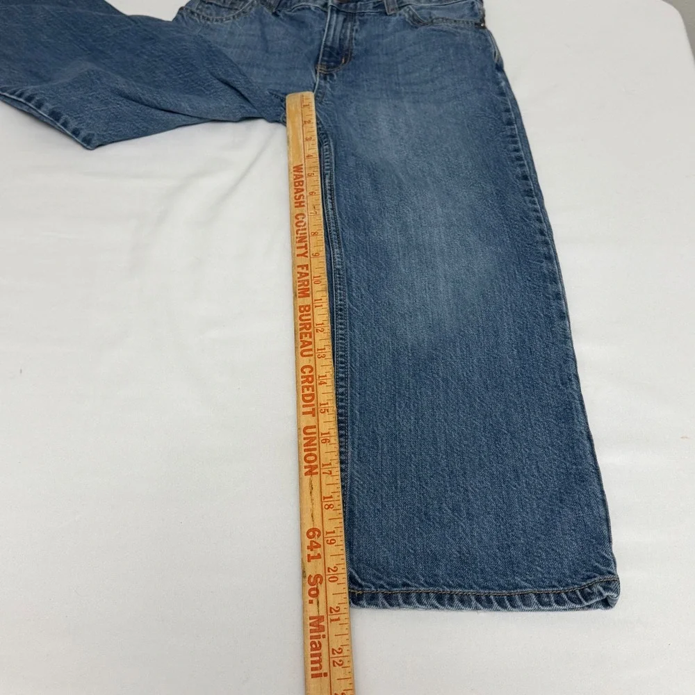 OshKosh Bgosh Kids Blue Jeans Classic Straight Leg Medium Wash Size 7H Husky